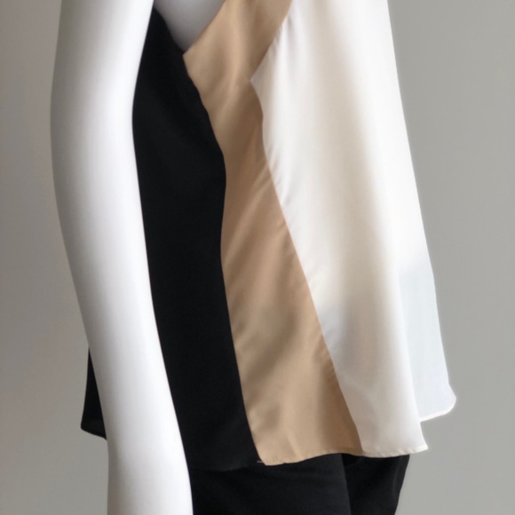 W118 by Walter Baker Tank Top- Black/Cream/Beige Sz S / never worn - Picture 2 of 4